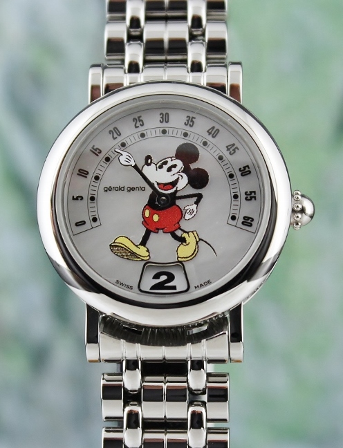 (image for) A GERALD GENTA MICKEY MOUSE RETRO FANTASY STAINLESS STEEL